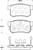 StopTech 05-16 Honda CR-V Street Rear Brake Pads