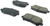 StopTech Street Touring 11-16 Honda Odyssey Rear Brake Pads