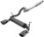 aFe Rebel Series 409 Stainless Steel Cat-Back Exhaust 18-21 Jeep Wrangler JL 2.0L (t) - Black Tip