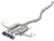aFe Takeda 3in 304 SS Cat-Back Exhaust w/ Blue Flame Tips 2017+ Honda Civic Type R I4 2.0L (t)
