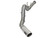 aFe LARGE BORE HD 5in 409-SS DPF-Back Exhaust w/Polished Tip 2017 Ford Diesel Trucks V8 6.7L (td)