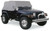 Rampage 1992-1995 Jeep Wrangler(YJ) Cab Cover With Door Flaps - Grey