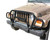Rampage 1987-1995 Jeep Wrangler(YJ) Headlight Euro Grill Guard - Black