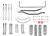 Belltech 07-17 Jeep Wrangler Rubicon Unlimited JK 4dr 4in Trail Perf Lift Kit w/ Rear Sway Bar
