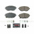 Power Stop 18-19 Toyota C-HR Front Z23 Evolution Sport Brake Pads w/Hardware