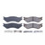 Power Stop 01-08 Dodge Ram 2500 Rear Z17 Evolution Ceramic Brake Pads w/Hardware Power Stop 01-08 Dodge Ram 2500 Rear Z17 Evolution Ceramic Brake Pads w/Hardware