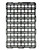 BuiltRight Industries 13in x 19.5in Tech Plate Steel Mounting Panel - Black