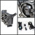 Spyder Hyundai Tucson 2010-2014 OE Style Fog Lights W/Switch Clear FL-HYTU2010-C