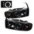 Spyder Dodge Ram 1500 94-01 94-02 Projector Headlights LED Halo LED Smke PRO-YD-DR94-HL-AM-SMC