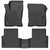 Husky Liners 21-22 Ford Bronco Sport WeatherBeater Front & 2nd Seat Floor Liners (Black)
