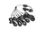 KC HiLiTES C-Series RGB LED Rock Light Kit (Incl. Wiring) - Set of 6
