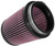 K&N Universal Air Filter 4in Flange / 5-3/8in Base / 4-1/2in Top / 6in Height