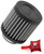 K&N Filter Universal Rubber Filter - Round Straight - 1.5in Flange ID x 3in OD x 3in Height