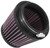 K&N Filter Universal Rubber Filter 3 1/2 inch Flange 5 inch Base 3 1/2 inch Top 4 inch Height