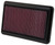 K&N Replacement Air Filter 10.188in O/S Length x 6.375in O/S Width x 1.063in H for 12 Honda Civic Si