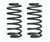 TJ Rear 3 Coil Spring Pair 97-02 Wrangler TJ TeraFlex