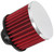 K&N Rubber Base Chrome Top Push-In Crankcase Vent Filter 3in OD x 2-1/2in H.