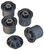 SPC Performance xAxis Replacement Bushing Kit for SPC Arms (P/N: 25455 / 25470 / 25480 / 25680)