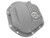 afe Front Differential Cover (Raw; Street Series); Ford Diesel Trucks 94.5-14 V8-7.3/6.0/6.4/6.7L