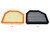 aFe MagnumFLOW OEM Replacement Air Filter PRO Dry S 2015 BMW M3/M4 (F80/F82) 3.0L S55 (tt) Qty. 2