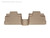 WeatherTech 07+ Jeep Wrangler Unlimited Rear FloorLiner - Tan