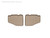 WeatherTech 97-06 Jeep Wrangler Rear FloorLiner - Tan