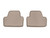 WeatherTech 14+ BMW 4-Series Rear FloorLiner - Tan 455603
