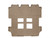WeatherTech 11+ Honda Odyssey Rear FloorLiner - Tan