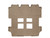 WeatherTech 11+ Honda Odyssey Rear FloorLiner - Tan