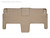 WeatherTech 08+ Chrysler Town & Country Rear FloorLiner - Tan 451412