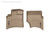 WeatherTech 07+ Audi Q7 Front FloorLiner - Tan