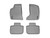 WeatherTech 11+ Dodge Charger Front and Rear Floorliners - Grey