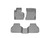 WeatherTech 11 BMW X3 Front and Rear Floorliners - Grey