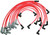 Ford Racing 9mm Spark Plug Wire Sets - Red