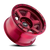 Dirty Life 9315 Compound 17x9 / 5x127 BP / -12mm Offset / 78.1mm Hub Crimson Candy Red Wheel