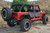 DV8 Offroad Aluminum Mesh Inserts For Rear JK Rock Doors