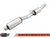 AWE Tuning 2017+ Honda Civic Type R Touring Edition Exhaust w/Front & Mid Pipe - Diamond Blk Tips