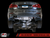 AWE Tuning BMW F3X 28i / 30i Touring Edition Axle-Back Exhaust Single Side - 80mm Black Tips