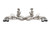 Corsa 20-22 Corvette C8 3in Valved Cat-Back 4.5in Pol Quad Tips - Fits Factory NPP Exhaust