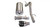 Corsa 07-10 Cadillac Escalade 6.2L V8 3in Cat-Back Single Rear w Twin 4in Black Pro-Series Tips