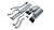 Corsa 92-95 Chevrolet Corvette C4 5.7L V8 LT1 Sport Cat-Back Exhaust w/ Twin 3.5in Black Tips