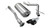 Corsa 07-08 Chevrolet Silverado Crew Cab/Short Bed 1500 5.3L V8 Black Sport Cat-Back Exhaust