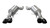 Corsa 05-08 BMW M5 E60 Black Sport Axle-Back Exhaust