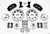 Wilwood Dynapro 6 Front Hub Kit 12.19in Drilled 74-80 Pinto/Mustang II Disc Spindle only