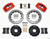 Wilwood FSLI4 Front Hat Kit 13.00in Drilled Red Nissan 240SX