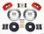 Wilwood FSLI4 Front Hat Kit 13.00in Drilled Red Nissan 240SX 140-9194-R