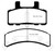 EBC 97-99 Cadillac Deville 4.6 (Rear Drums) Yellowstuff Front Brake Pads