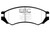 EBC 91-93 Nissan NX 2.0 (ABS) Redstuff Front Brake Pads