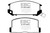 EBC 85-90 Toyota MR2 1.6 Yellowstuff Rear Brake Pads