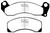EBC 83-93 Ford Mustang 2.3 (Rear Rotors) Yellowstuff Front Brake Pads